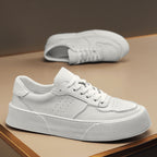 Damen Modische Sneakers mit hohem Plateau und strapazierfähigem Obermaterial R&B