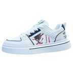 Damen modische Sneaker mit kunstvollem Design