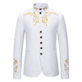 Herren modischer Blazer mit hochwertiger Stickerei R&B