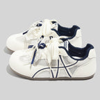 Damen Sportliche Sneaker mit eleganter Perlenapplikation und atmungsaktivem Mesh-Obermaterial