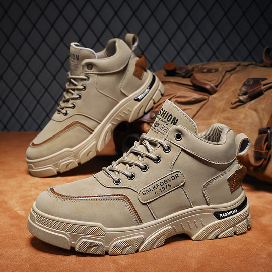 Herren modische Sneakers mit robustem Profil R&B