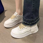 Damen Sportliche Sneakers mit voluminöser Sohle und atmungsaktivem Obermaterial