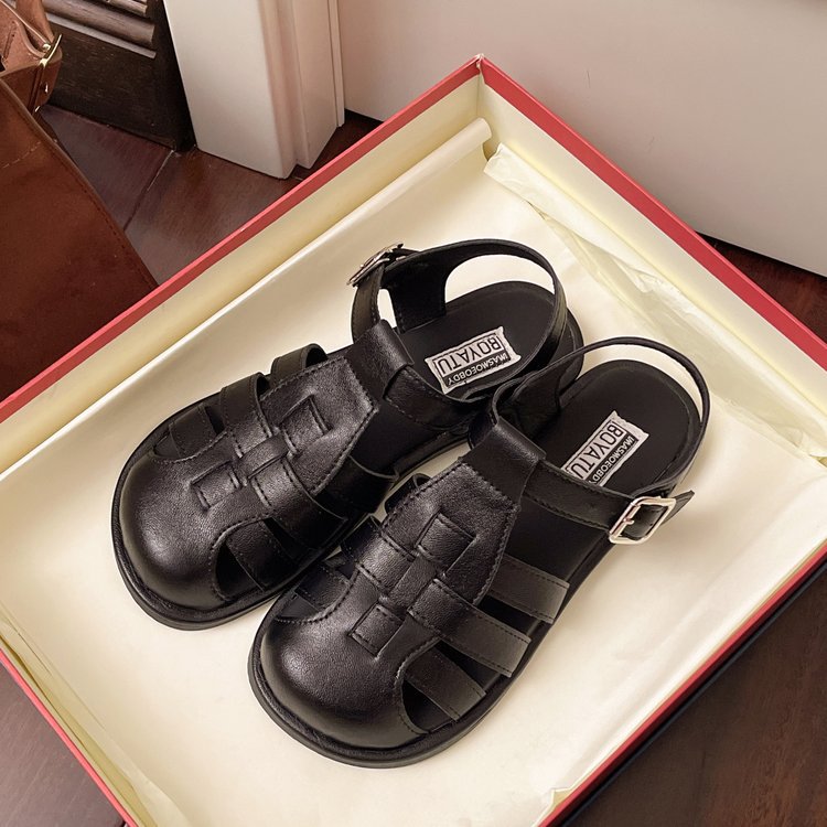 Damen Komfortable Sommer-Sandalen mit verstellbarem Schnallenverschluss und atmungsaktiven Riemen R&B