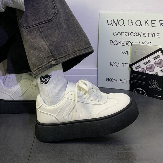 Damen Sportliche Plateausneaker mit modernem Design und rutschfester Sohle R&B