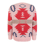 R&B | Geometrischer Strickpullover Mit Modernem Look