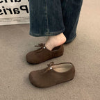 Damen Bequeme Clogs mit Satinband R&B
