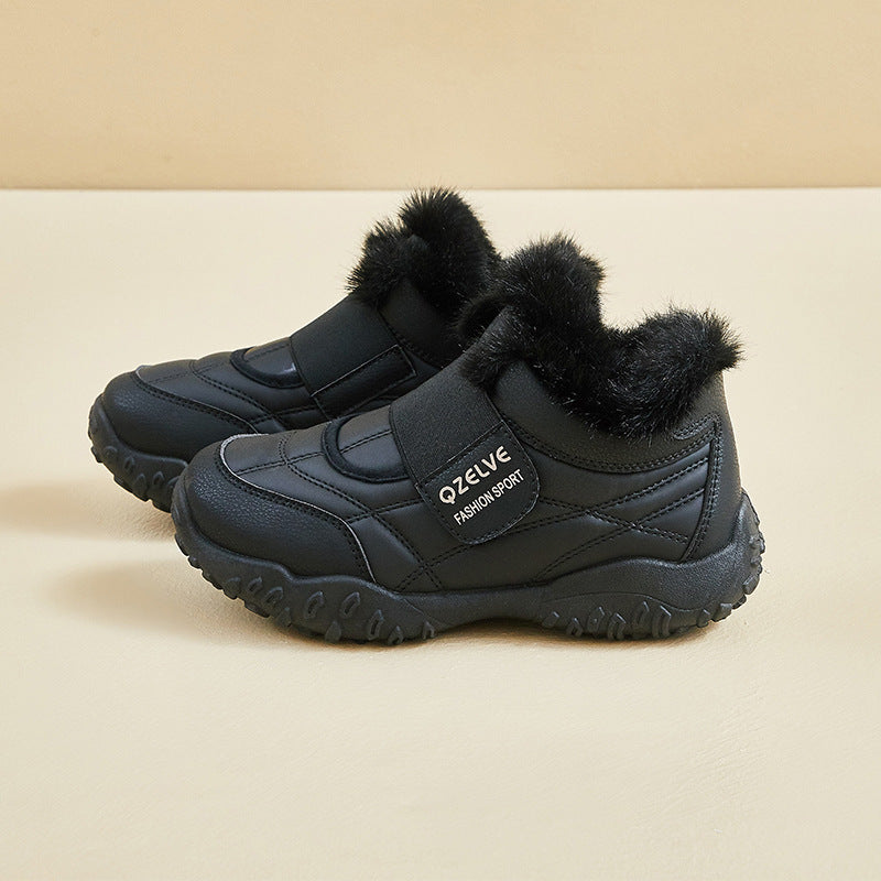Damen Winter Sneaker mit flauschigem Innenfutter und rutschfester Sohle R&B