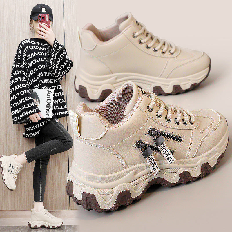Damen Sportliche High-Top Sneakers mit ergonomischer Dämpfung und robustem Obermaterial R&B