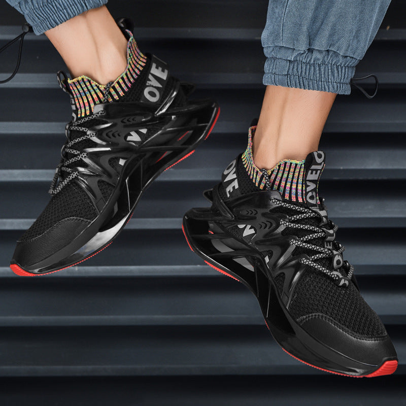 Damen moderne Sport-Sneaker mit innovativer Dämpfungstechnologie und atmungsaktivem Obermaterial