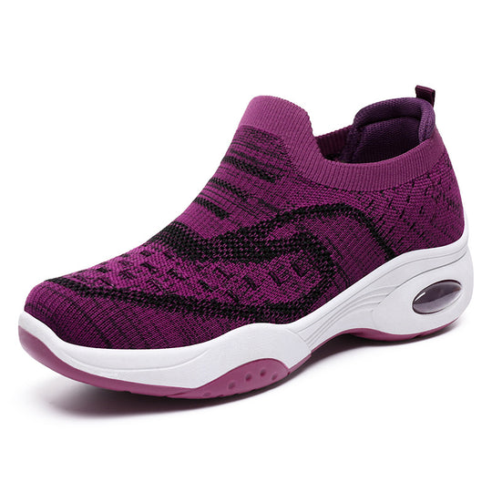 Damen Bequeme und atmungsaktive Slip-On Sneakers mit innovativer Dämpfung R&B