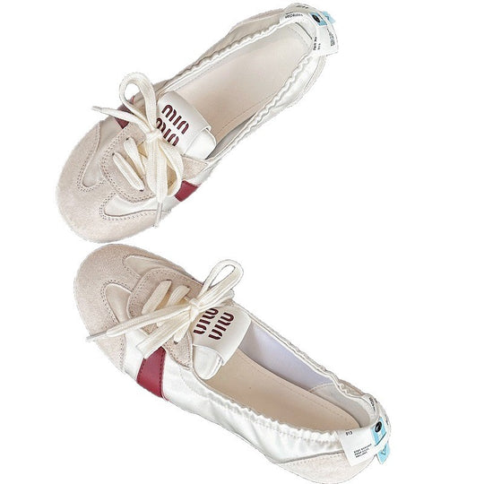 Damen Schicke Ballerinas mit weichem Wildleder-R&B