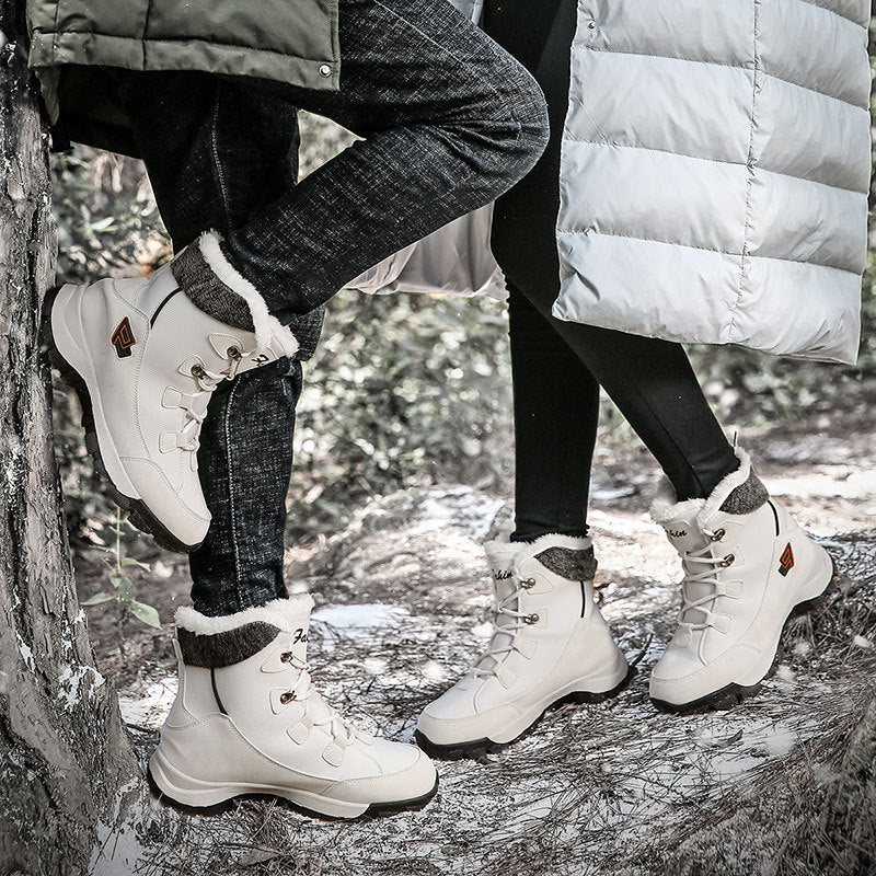 Damen Winterboots mit isolierendem Warmfutter und rutschfester Sohle R&B