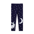 Mädchen Leggings mit verspieltem Hasen- und Sternenmotiv R&B