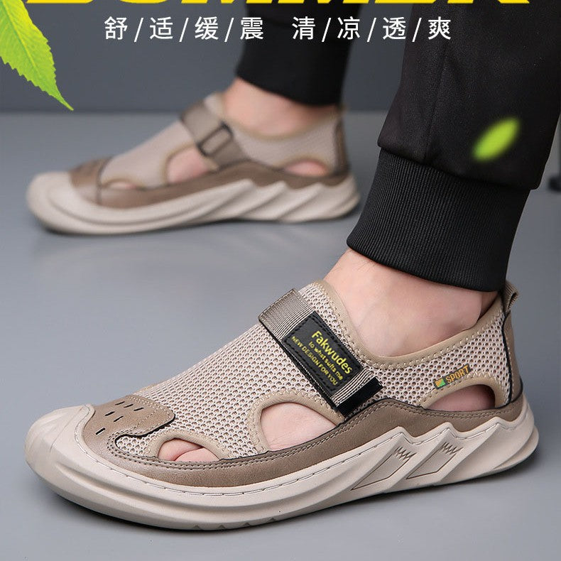 Damen Sportliche Sandalen mit anatomisch geformtem Fußbett und rutschfester Sohle R&B