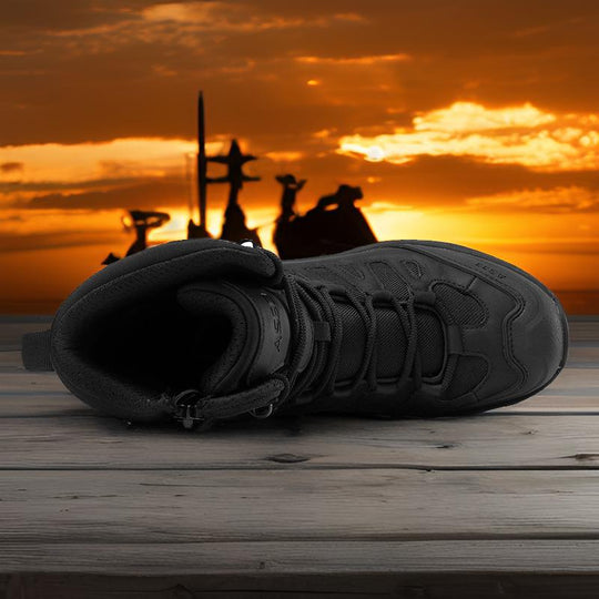 Herren Outdoorschuhe mit hohem Knöchelschutz und rutschfester Sohle R&B