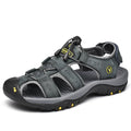 Herren Trekking-Sandalen mit verstellbarem Schnellschnürsystem und rutschfester Sohle R&B