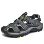 Herren Trekking-Sandalen mit verstellbarem Schnellschnürsystem und rutschfester Sohle R&B