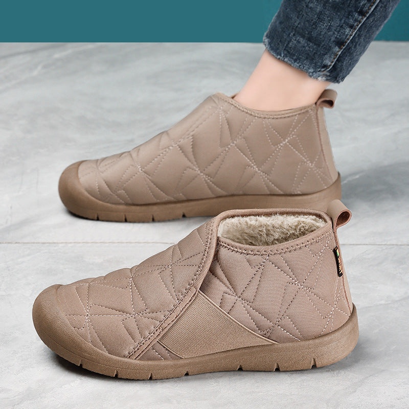 Damen Kuschelige Winterstiefel R&B