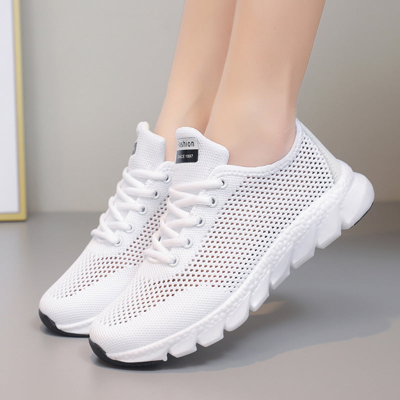 Damen atmungsaktive Freizeitsneaker mit flexibler Sohle R&B
