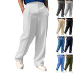 Herren Bequeme Slim-Fit Jogginghose aus hochwertigem Baumwollmix mit seitlichen Kontrasten R&B