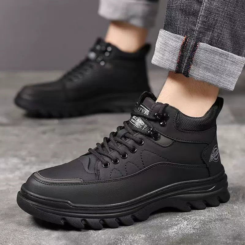 Herren Hochwertige Winterstiefel mit strapazierfähigem Obermaterial und rutschfester Sohle R&B