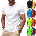 Unisex nan feuchtigkeitsableitendes Funktions-T-Shirt mit Rundhalsausschnitt und leichtem Stretch R&B
