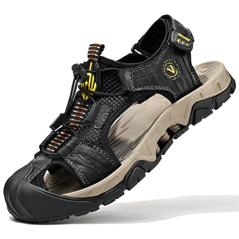 Herren Outdoor-Sandalen mit anatomischem Fußbett und rutschfester Sohle R&B