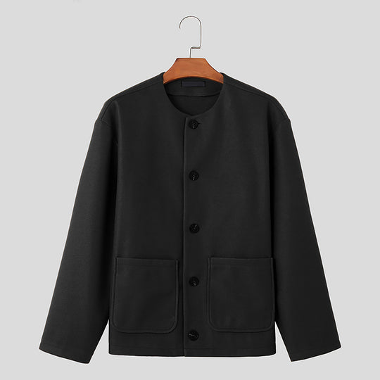 Damen Übergangsjacke mit praktischen Taschen und Knopfverschluss R&B