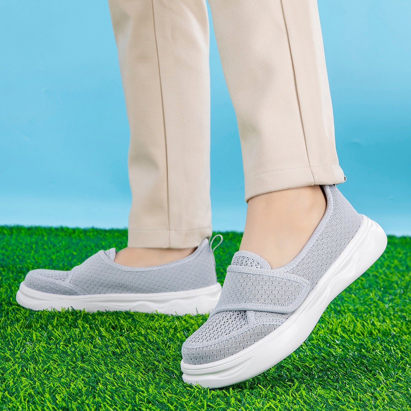 Damen Atmungsaktive Komfort-Sneaker R&B