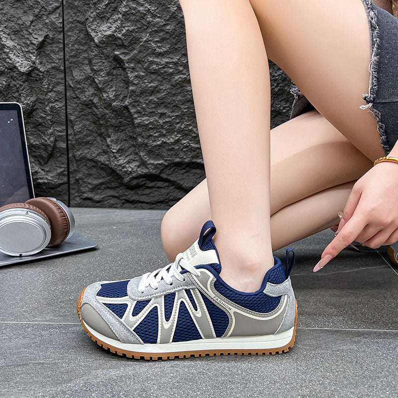 Damen Atmungsaktive Laufschuhe mit rutschfester Sohle und sportlichem Design R&B