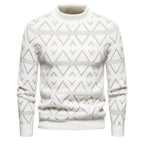Herren Rollkragenpullover mit modernem Strukturdesign