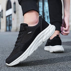 Herren Sportliche Sneakers mit dämpfender Sohle und atmungsaktiver Mesh-Oberfläche