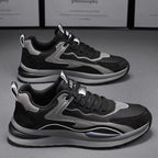 Damen sportliche Lauf-Sneaker mit atmungsaktiver Textil-Konstruktion und stabiler Sohle R&B