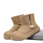 Damen gefütterte Winterstiefel mit rutschfester Sohle und modischem Futter R&B