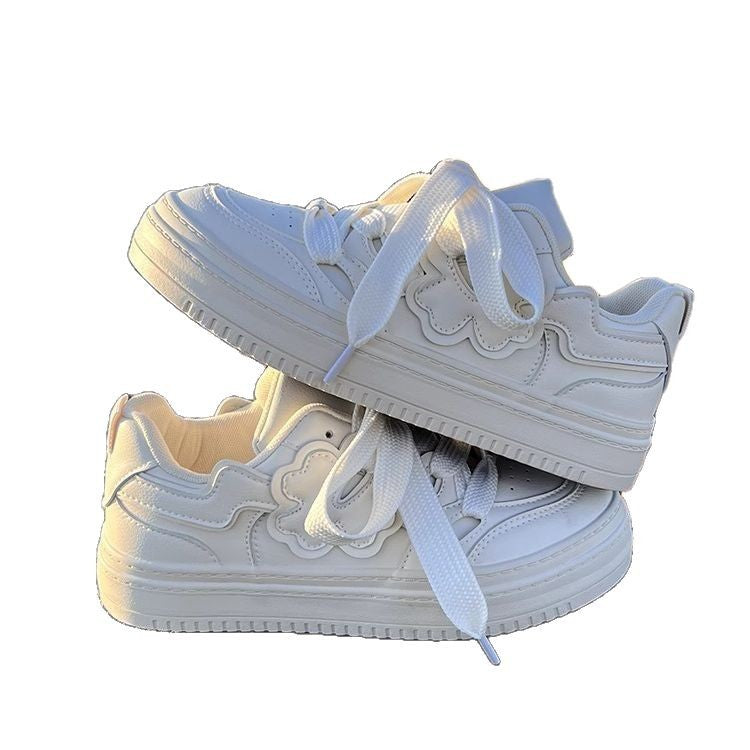 Damen Trendige Sneakers mit verspieltem Blüten-Design und bequemer Sohle R&B