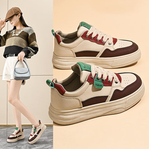Damen Sportliche Sneakers mit gepolsterter Innensohle und rutschfester Laufsohle R&B