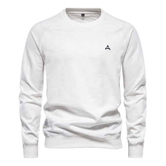 Herren Sweatshirt mit Raglanärmeln und hochwertiger Baumwolloberfläche R&B