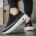 Damen Sportliche Sneaker mit atmungsaktiver Strickoberfläche und rutschfester Sohle R&B