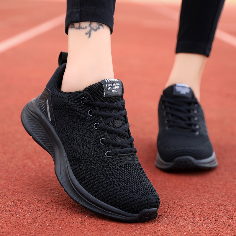 Damen atmungsaktive Performance-Laufschuhe mit dämpfender Sohle und flexiblem Obermaterial R&B