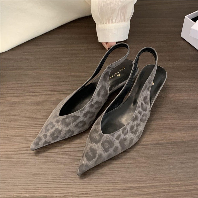 Damen Slingback Pumps mit eleganter spitz zulaufender Silhouette R&B