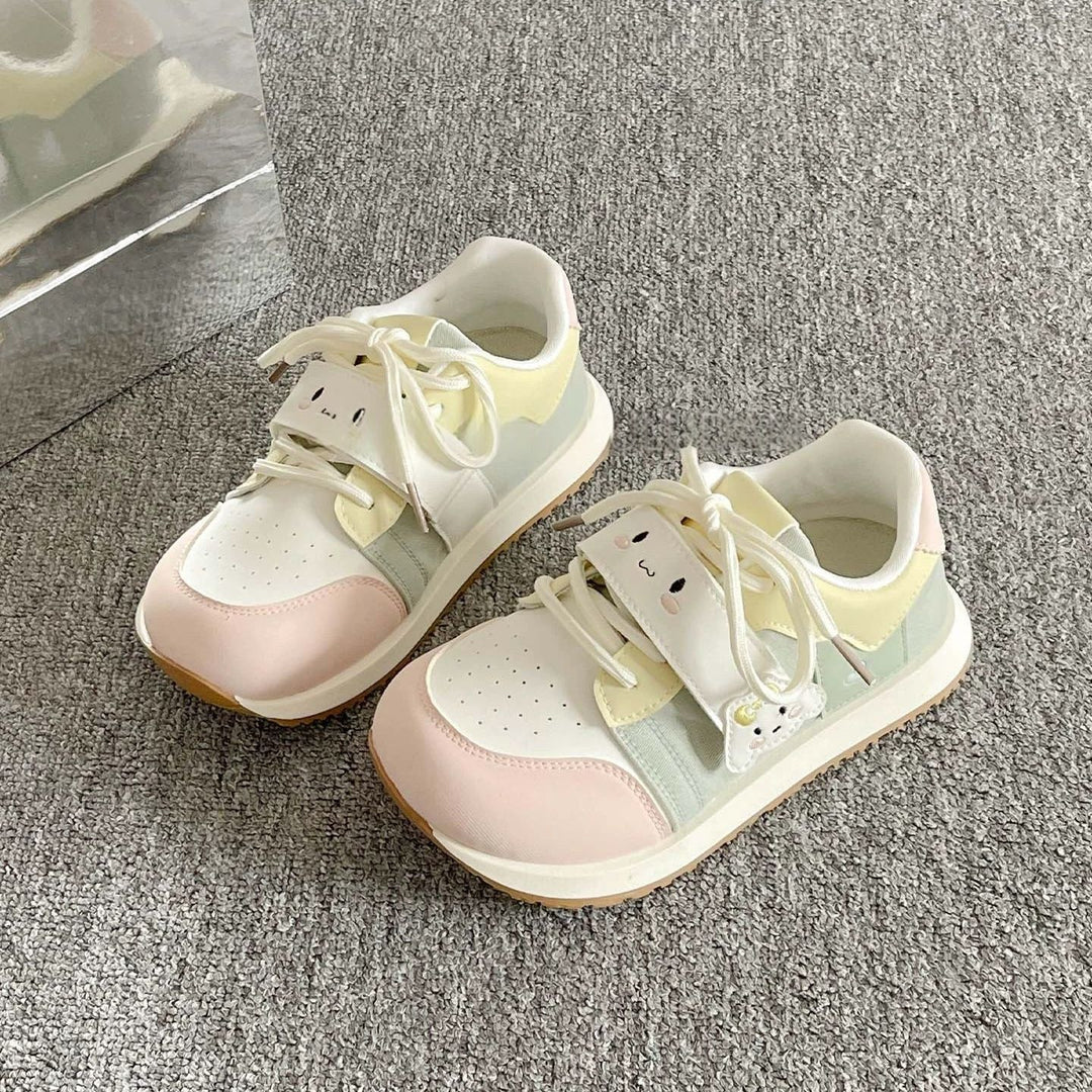 Damen Kindersneaker mit niedlichem Tierdesign und praktischem Klettverschluss R&B