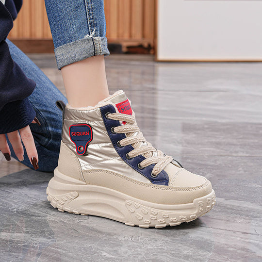 Damen Stiefeletten mit kuscheligem Innenfutter R&B