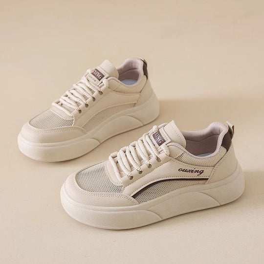 Damen Sportliche Sneakers mit atmungsaktivem Mesh und modischem Design R&B