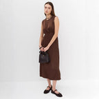 Damen Maxikleid mit elegantem Schnitt und raffinierter Taillierung R&B