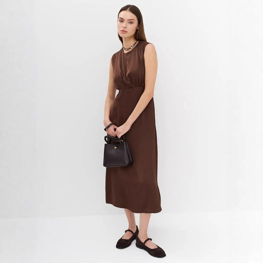 Damen Maxikleid mit elegantem Schnitt und raffinierter Taillierung R&B