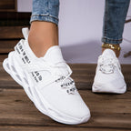 Damen Sportliche Sneakers mit atmungsaktivem Obermaterial und innovativem Dämpfungssystem