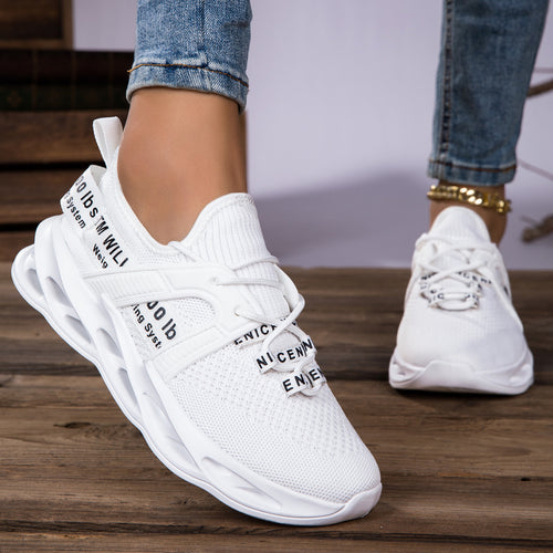Damen modische Sneakers mit innovativem Dämpfungssystem und atmungsaktivem Obermaterial R&B