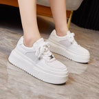 Damen Chunky Sneakers mit atmungsaktivem Mesh-Obermaterial und modischem Design R&B