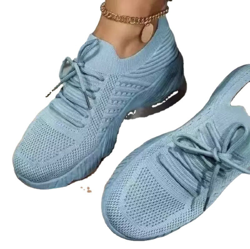 Damen atmungsaktive Sport-Sneakers mit flexibler Sohle R&B