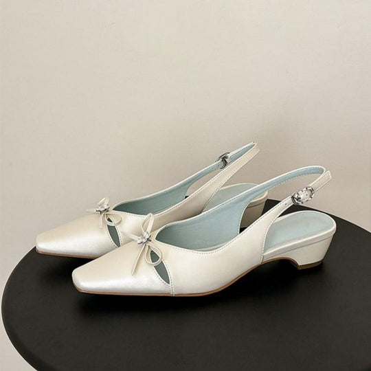 Damen Slingback Pumps mit funkelndem Design R&B